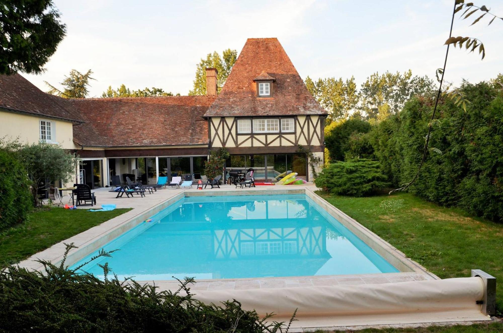 Adorable Appartement Avec Piscine Durtal Buitenkant foto